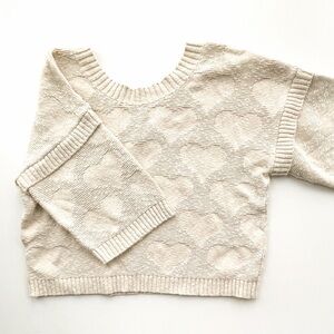 See by Chloe Heart Knit Sweater